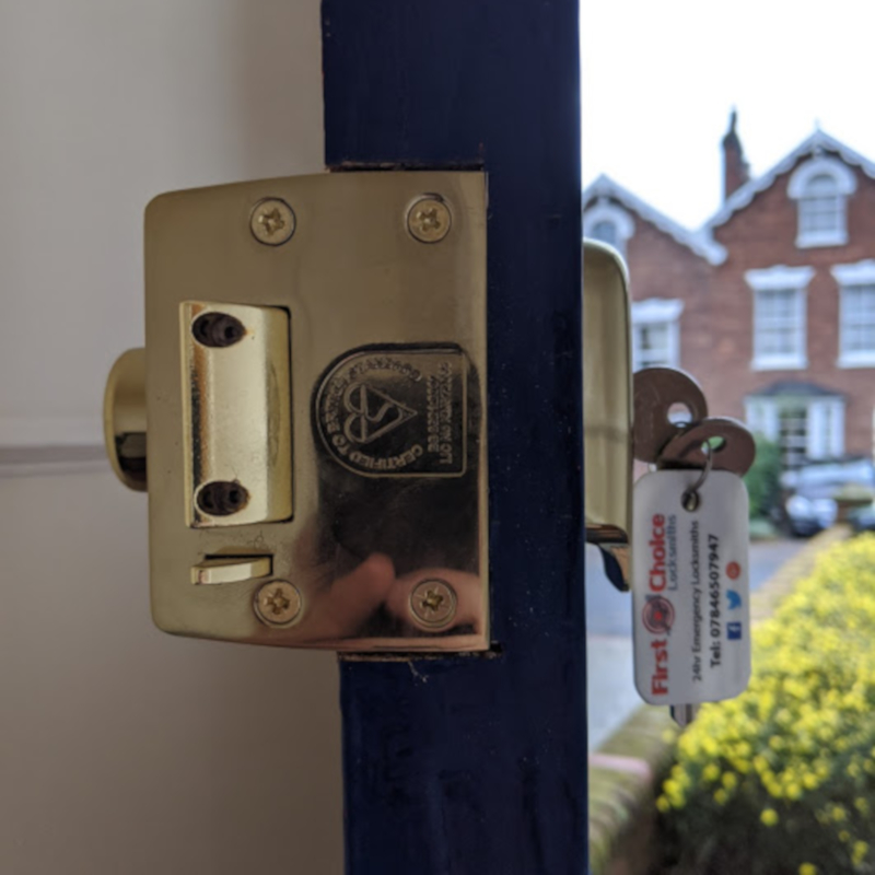BS Yale lock fitted
