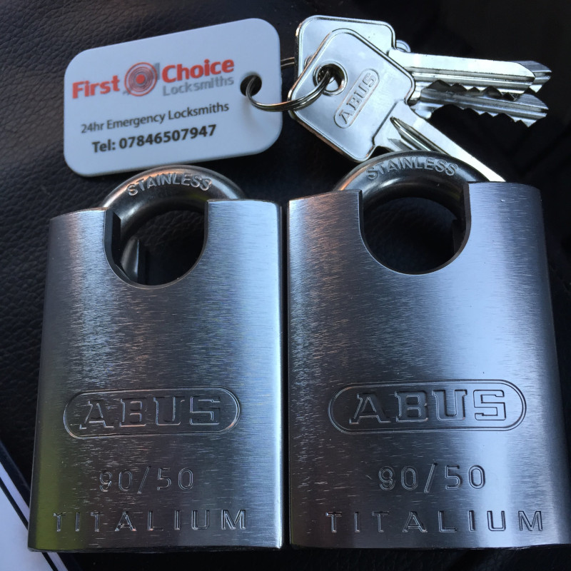 High security padlocks supplied by First Choice Locksmiths Exeter